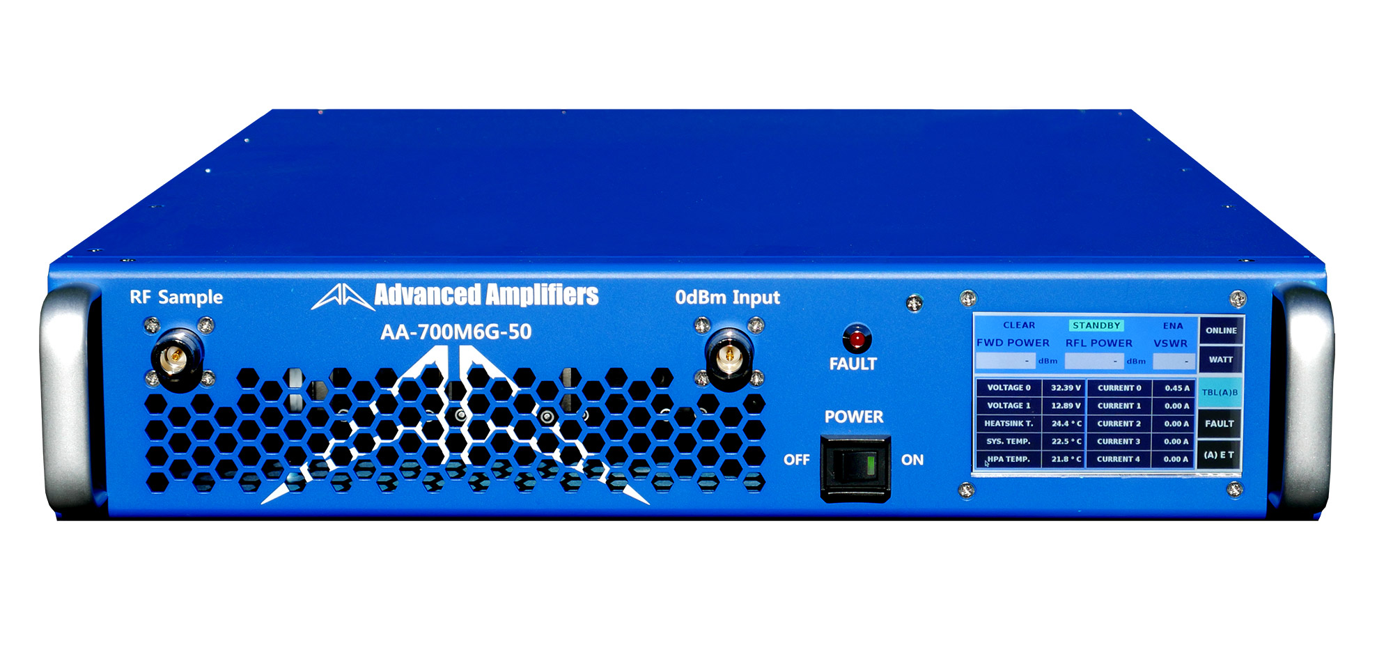 Advanced Amplifiers AA-700M6G-50 Solid State Amplifier | 0.7 - 6.0 GHz, 50 W