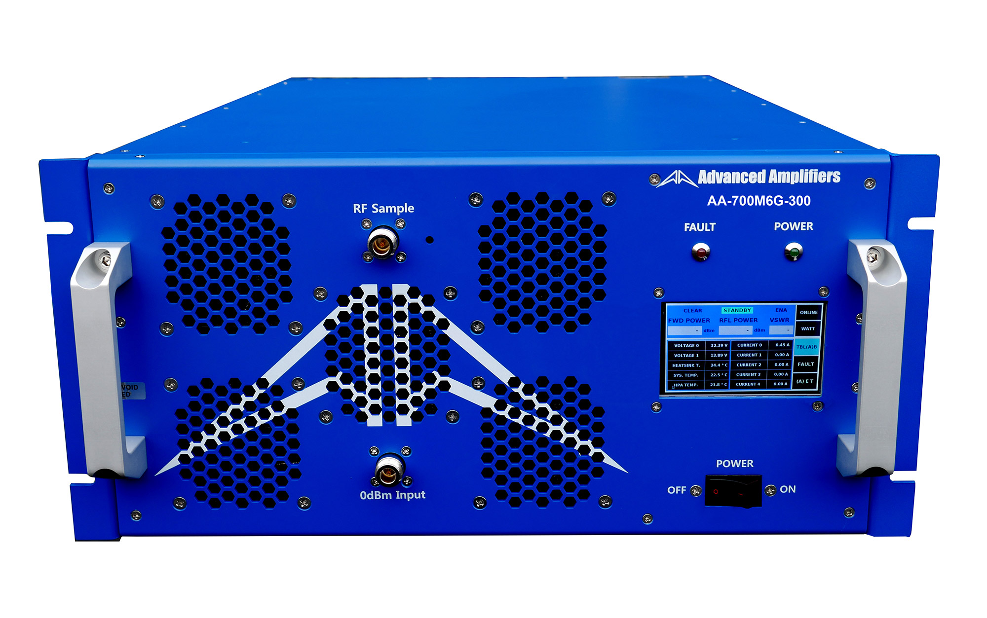 Advanced Amplifiers AA-700M6G-300 Solid State Amplifier | 700 MHz - 6.0 GHz, 300 W