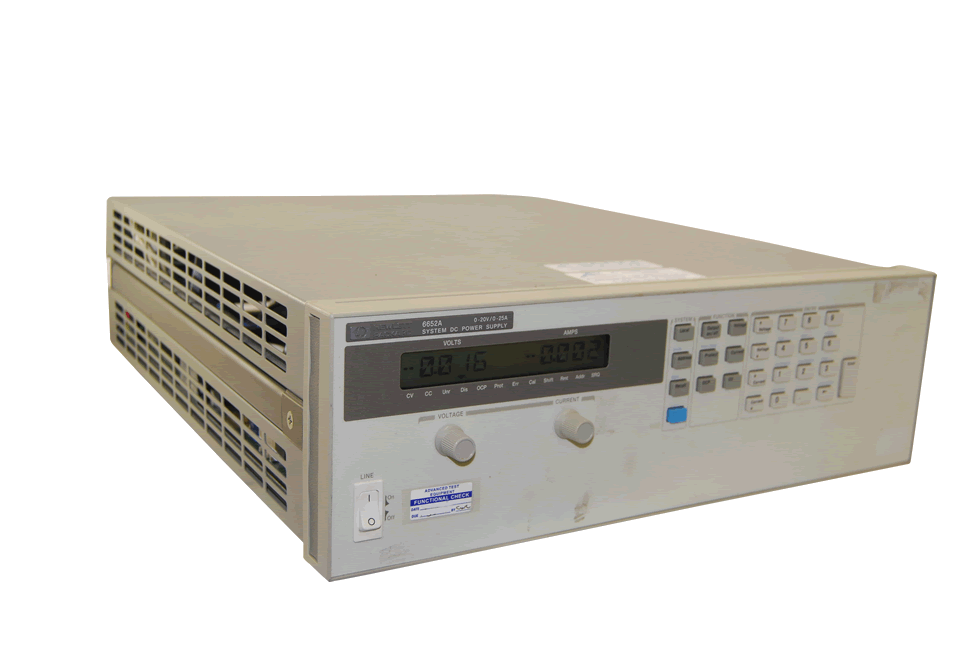 25A, HP/Agilent 6652A Programmable DC Power Supply 0-20V 