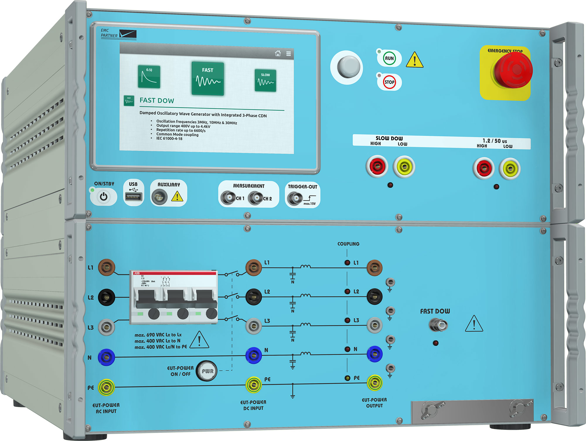 EMC Partner DOW3000 Oscillatory Wave Generator