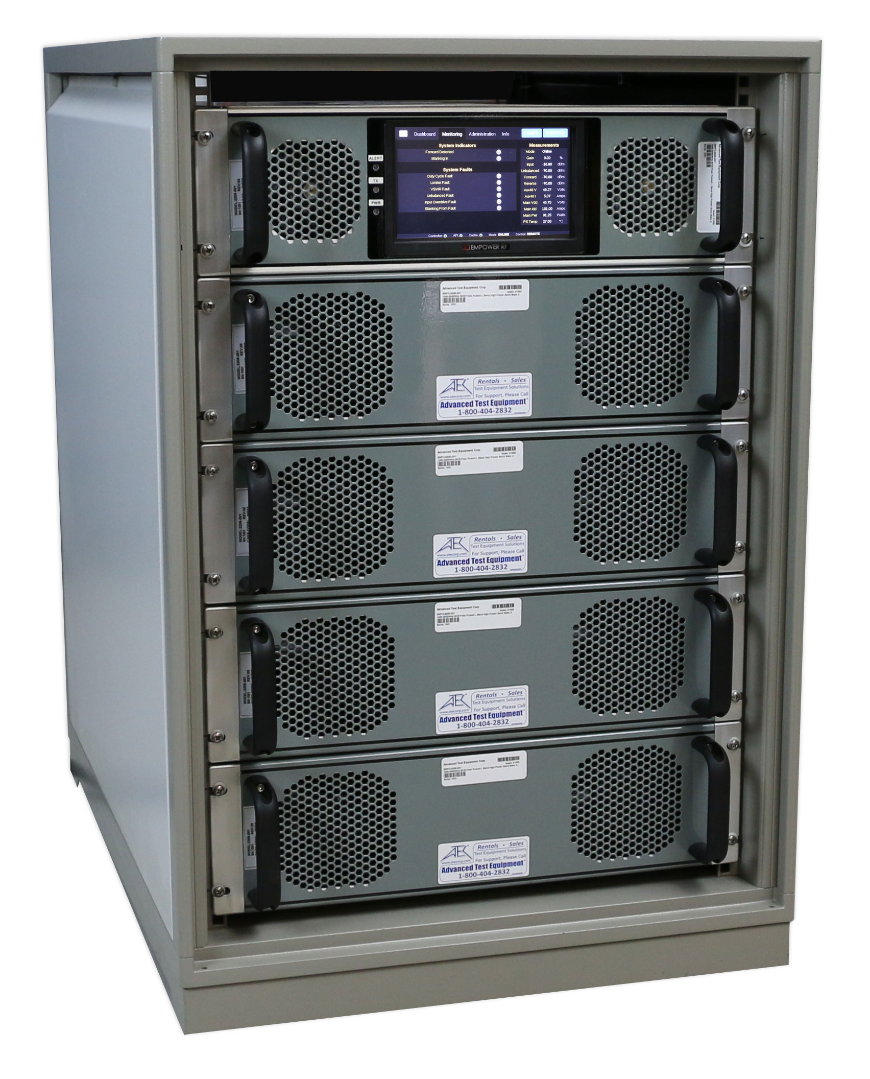 Empower 2208 Solid State Pulse Amplifier 1 - 2 GHz, 8kW