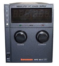 Sorensen HPD60-5 DC Power Supply 300 W, 0-60 V, 0-5 A