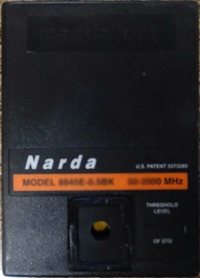 Narda Nardalert 8841D-2.5BK  Personal Radiation Monitor