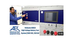 Webasto 900EX High Voltage Battery Test System | Overview