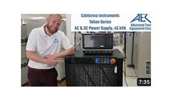 California Instruments Tahoe Series | AC & DC Power Supply | Overview