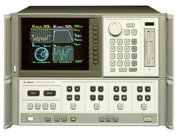 Image of Keysight 8510C Microwave Network Analyzer Image of Keysight 8510C Microwave Network Analyzer