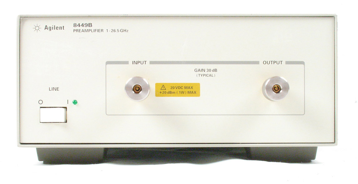 Image of Keysight 8449B Microwave Preamplifier Image of Keysight 8449B Microwave Preamplifier