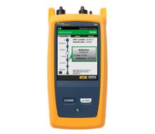 OptiFiber Pro OTDR testing fiber optics in enterprise network