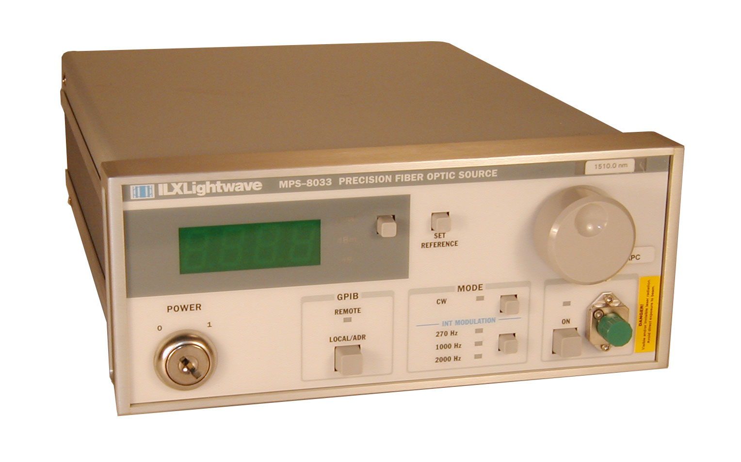 Image of ILX Lightwave MPS-8033 Precision Fiber Optic Source Image of ILX Lightwave MPS-8033 Precision Fiber Optic Source