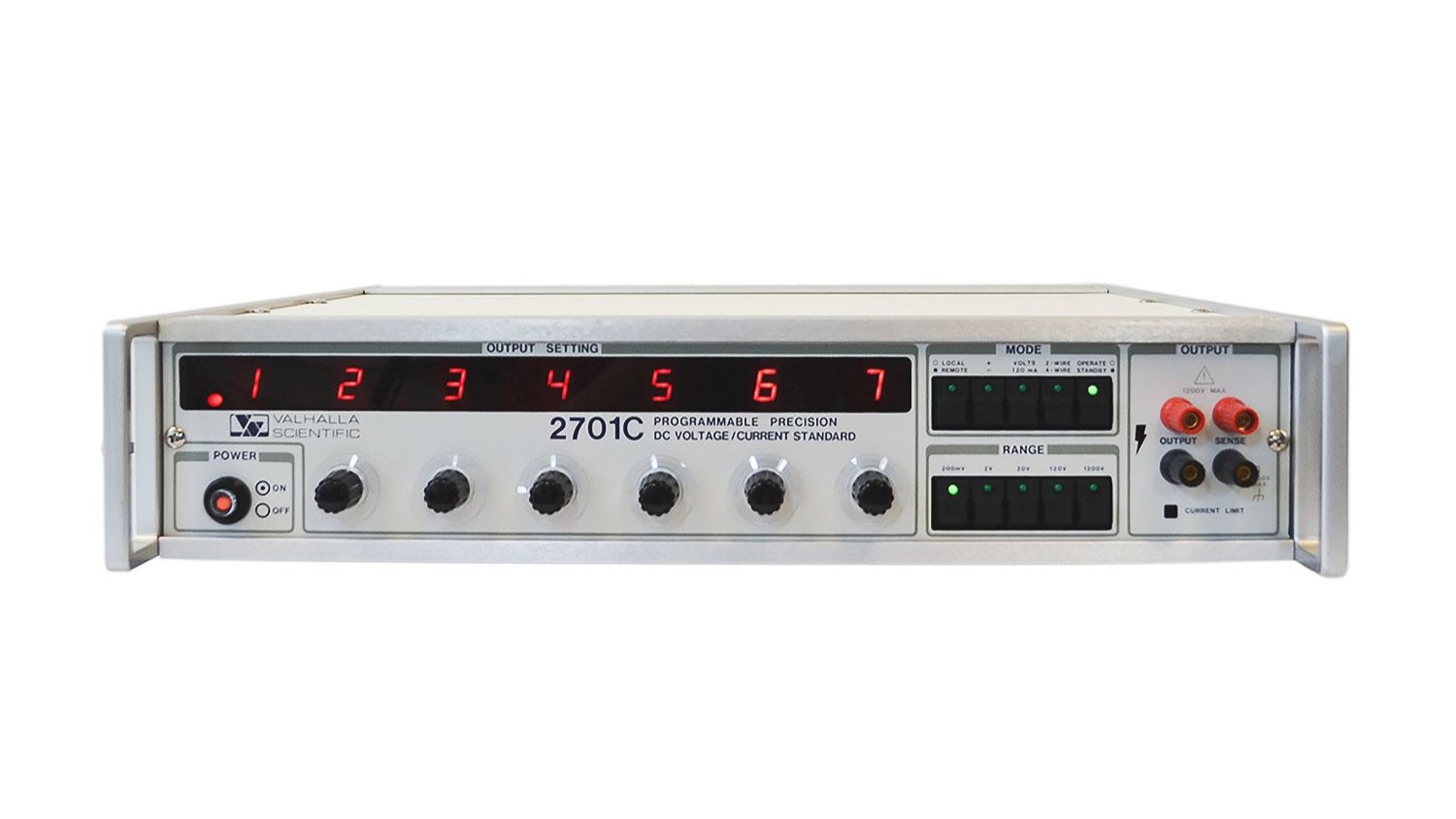 Image of Valhalla 2701C Precision Programmable DC Voltage Calibrator Image of Valhalla 2701C Precision Programmable DC Voltage Calibrator