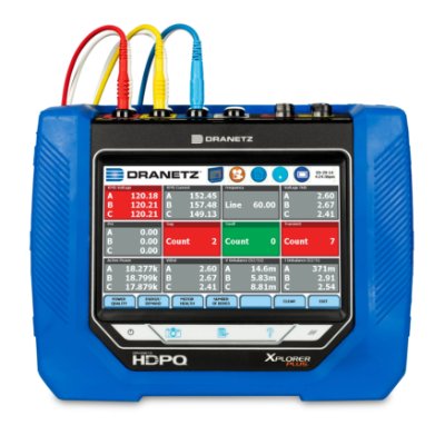 Dranetz HDPQ Xplorer Plus Power Quality Analyzer
