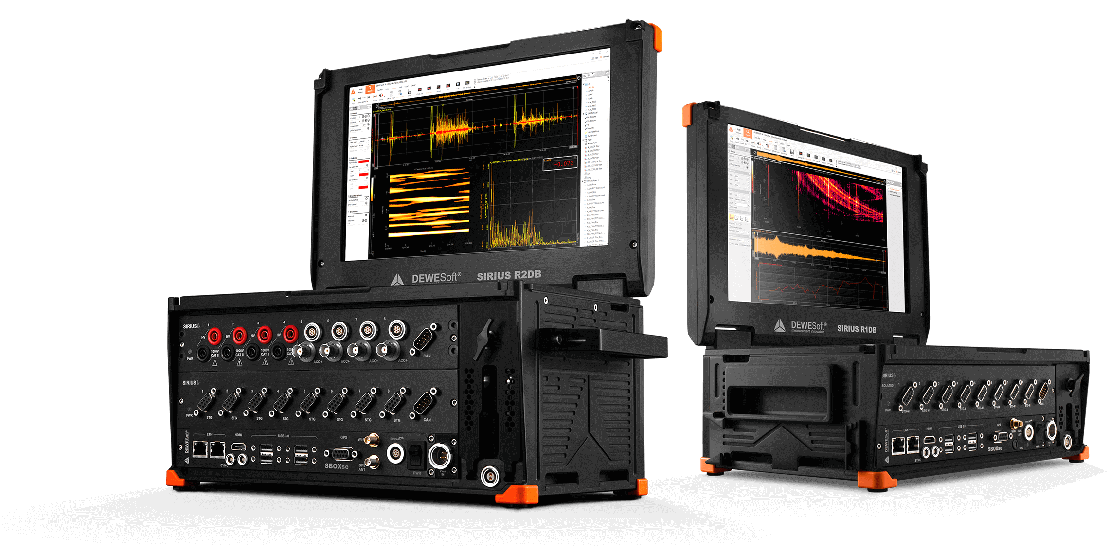 Image of Dewesoft Sirius R1DB/R2DB Portable Data Acquisition Systems