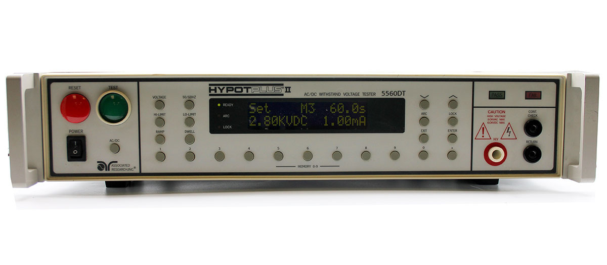 Image of Associated Research 5560DT Hypot PLUS Dielectric Withstand Tester