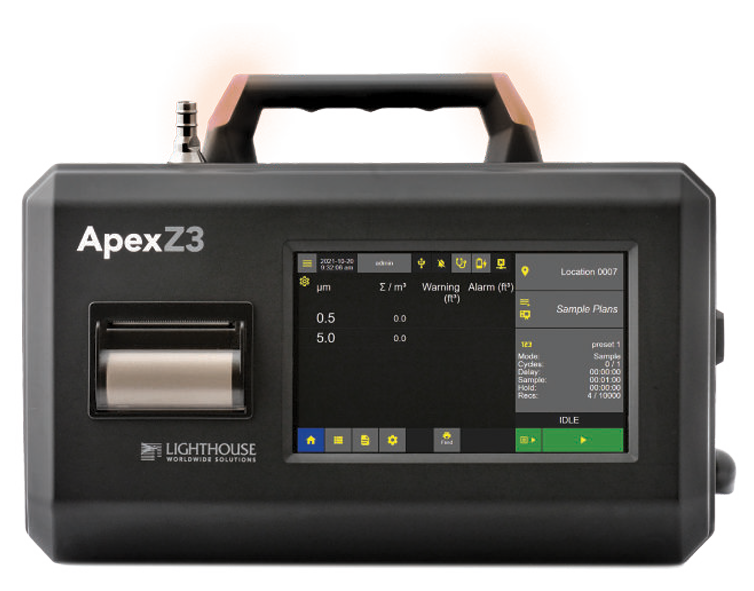 Lighthouse ApexZ3 Airborne Particle Counter Lighthouse ApexZ3 Airborne Particle Counter