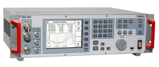 Front view of a Teseq NSG 4070C-80 test system, 4th generation. Front view of a Teseq NSG 4070C-80 test system, 4th generation.
