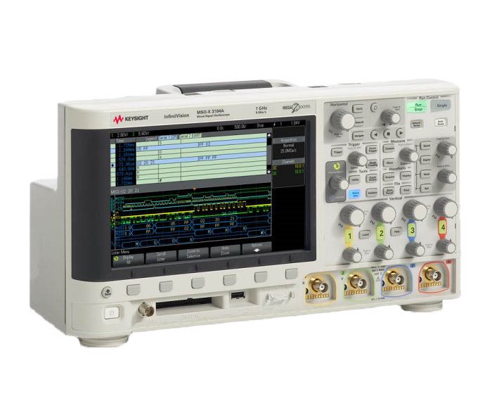 Image of Keysight MSOX3104A Mixed Signal Oscilloscope | 1 GHz
