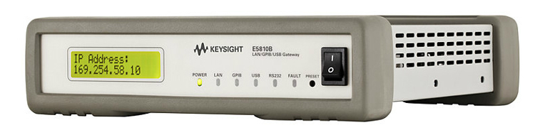 Image of Keysight E5810A LAN/GPIB Gateway Image of Keysight E5810A LAN/GPIB Gateway