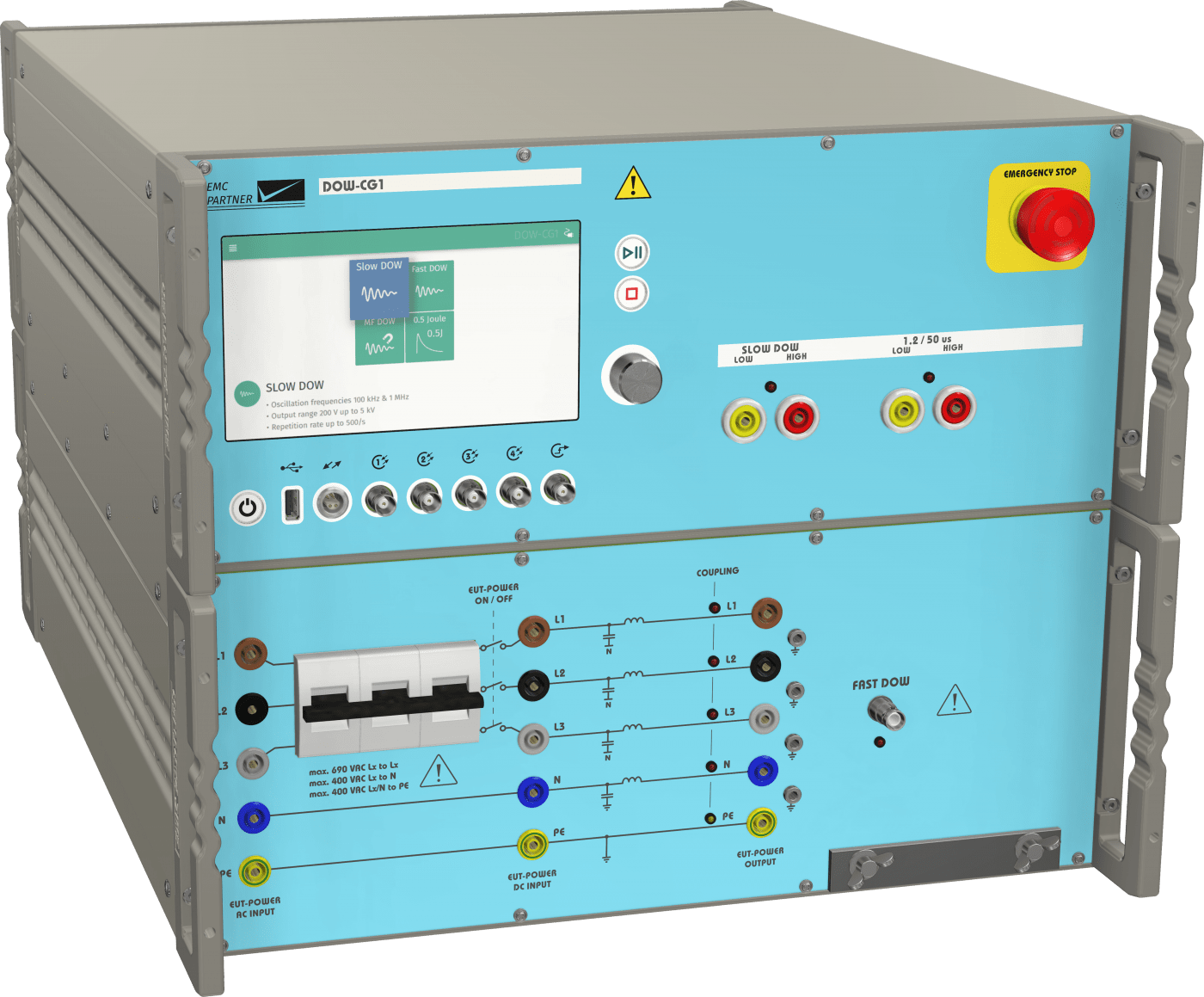 Image of a Damped Oscillatory Wave (DOW) Generator