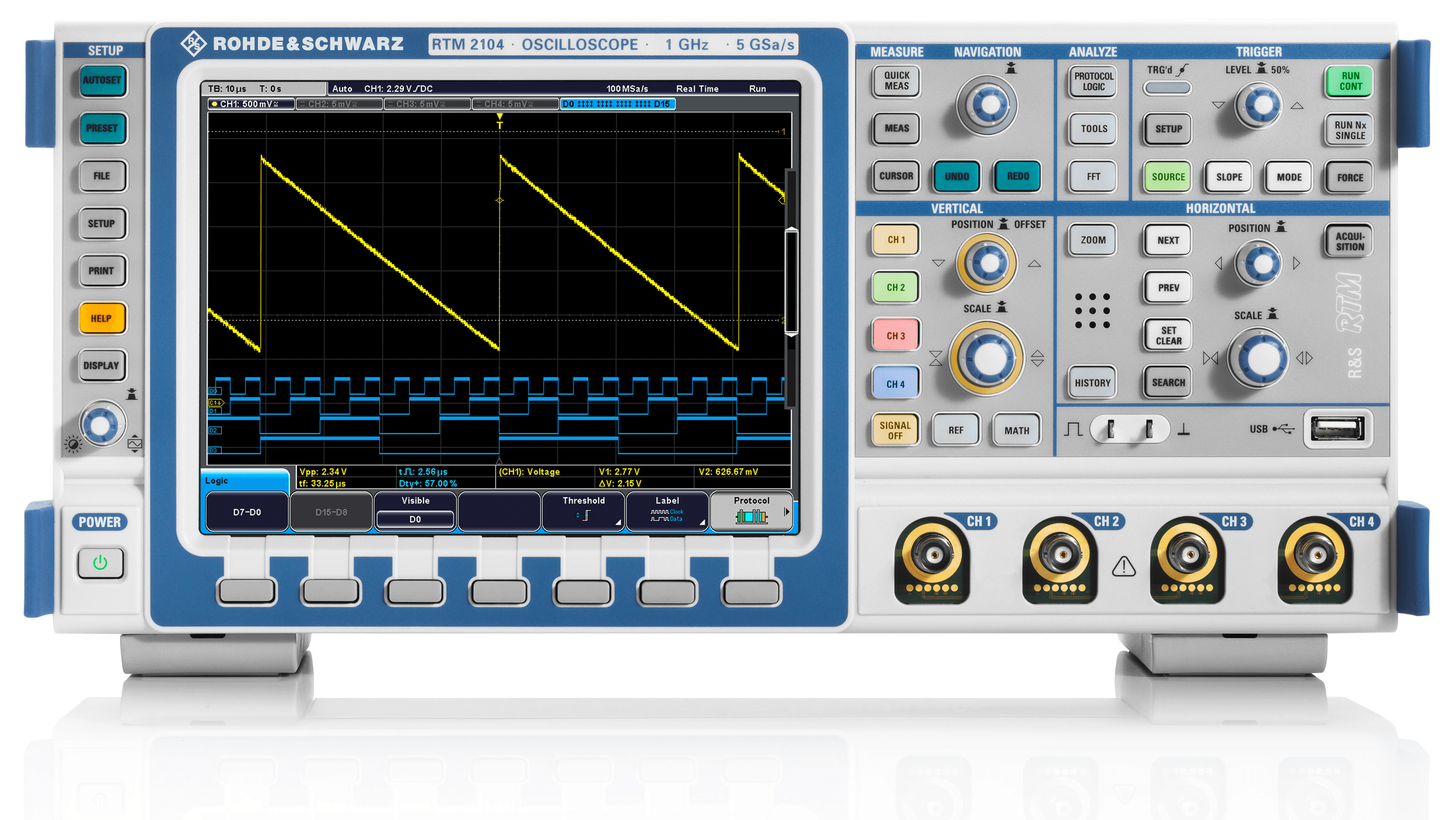 Rohde & Schwarz RTM1054 Digital Oscilloscope ATEC