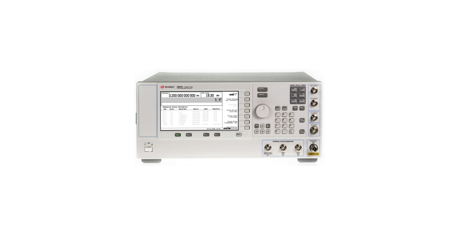Image of Keysight E8663D PSG RF Analog Signal Generator | 100 kHz to 9 GHz
