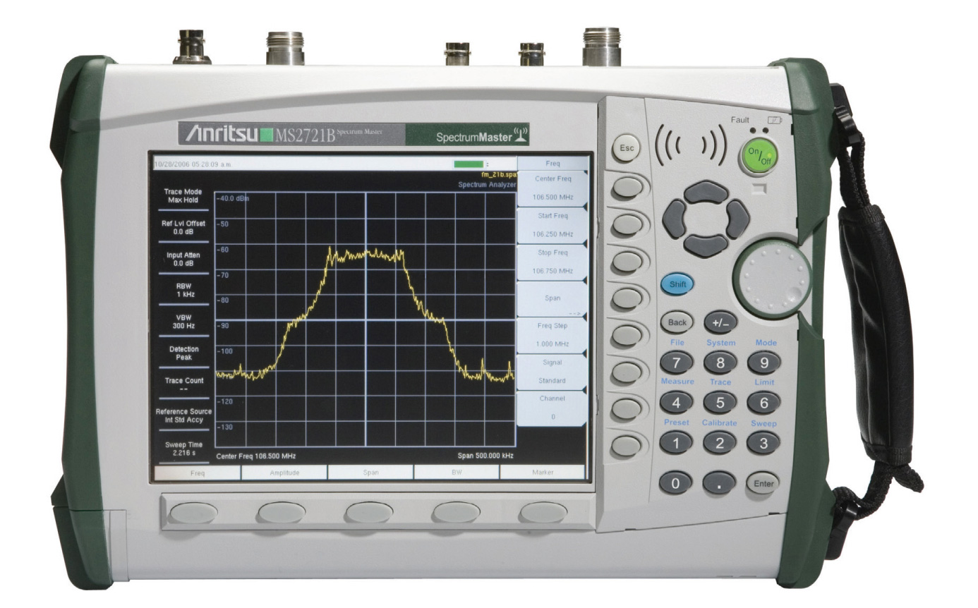 Image of Anritsu MS2721B Spectrum Analyzer, 9 kHz - 7.1 GHz