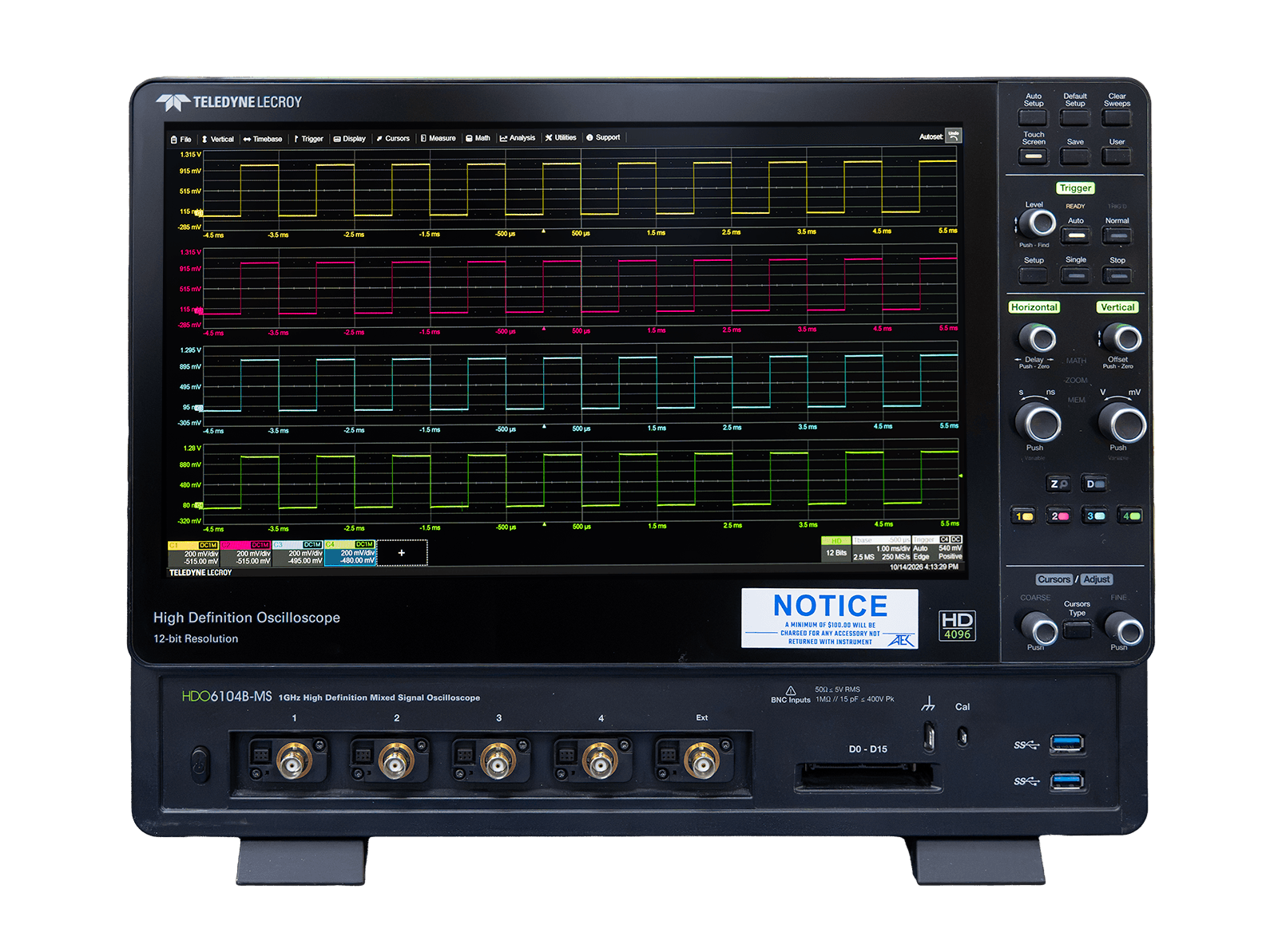 LeCroy HDO6104B High Definition Oscilloscope Rent