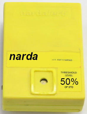 Image of Narda Nardalert 8842D-0.5 Personal Radiation Monitor Image of Narda Nardalert 8842D-0.5 Personal Radiation Monitor
