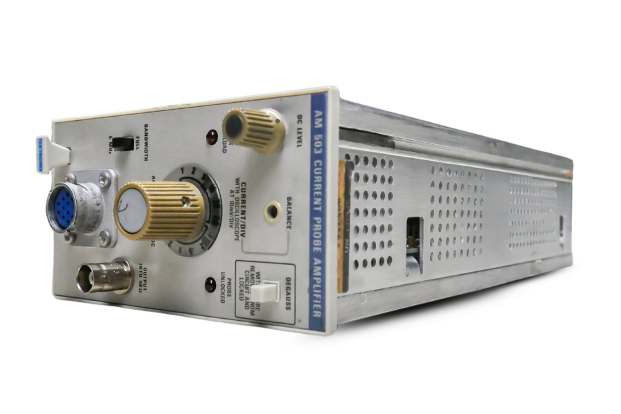 Image of Tektronix AM503 Current Probe Amplifier Image of Tektronix AM503 Current Probe Amplifier