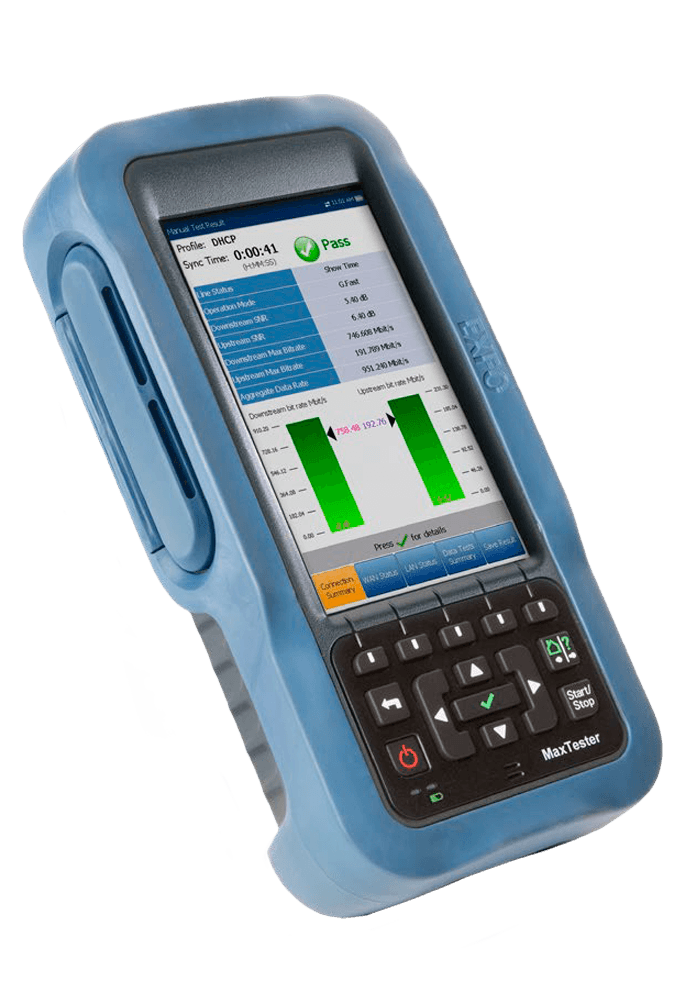 Image of EXFO MaxTester 635G Copper & DSL Test Set