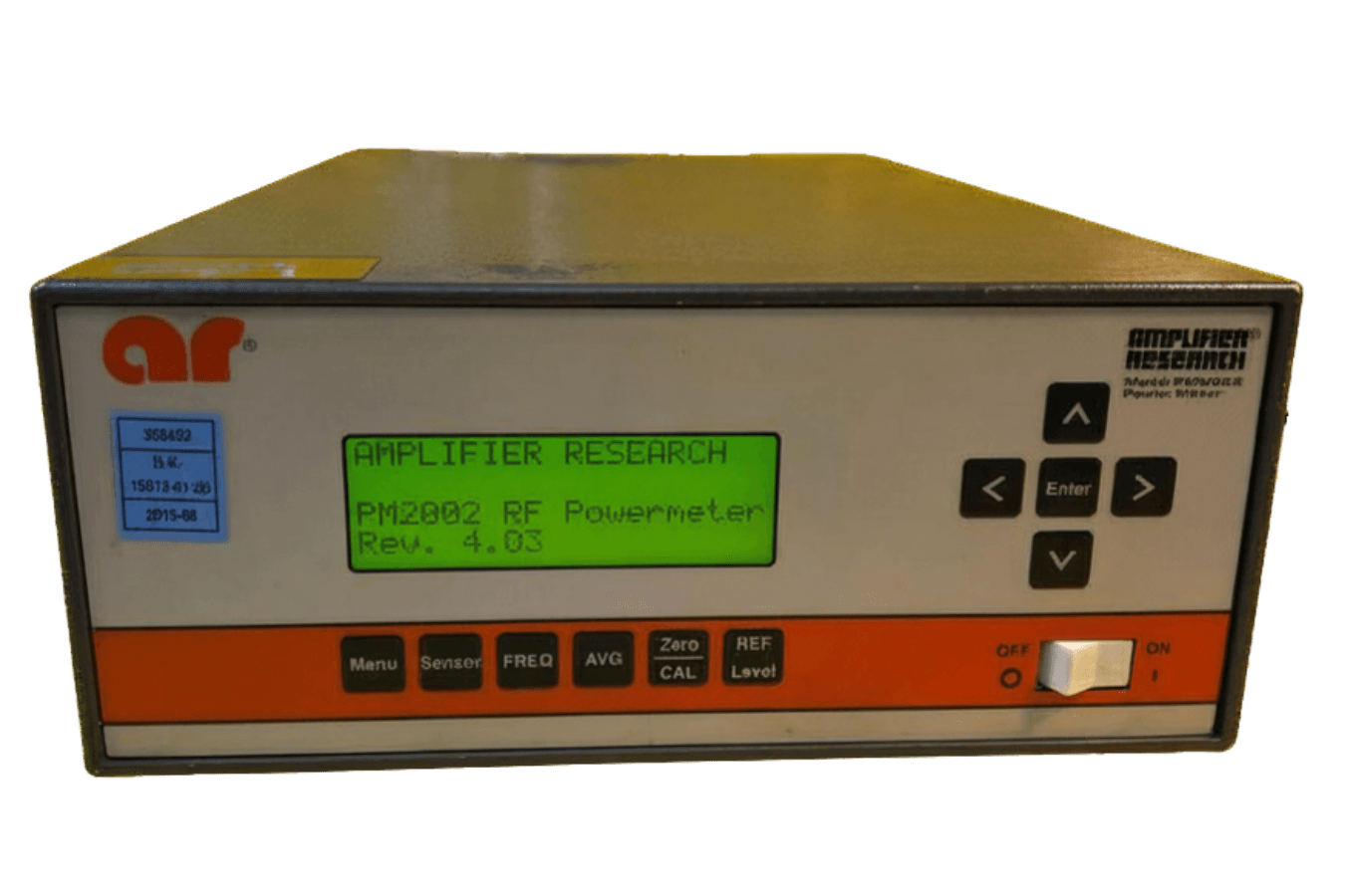 Rent Amplifier Research PM2002 RF/Microwave Power Meter