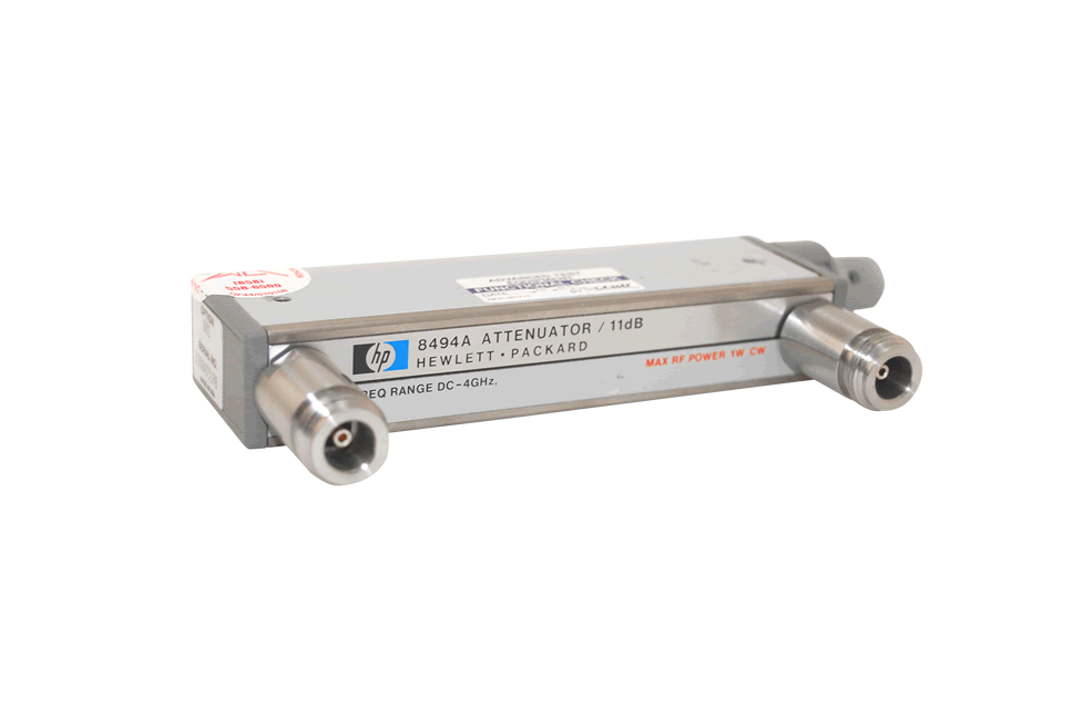 Image of Keysight 8494A Manual Attenuator, DC - 4 GHz Image of Keysight 8494A Manual Attenuator, DC - 4 GHz