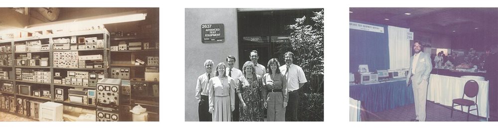 The Bergs in the early days of ATEC