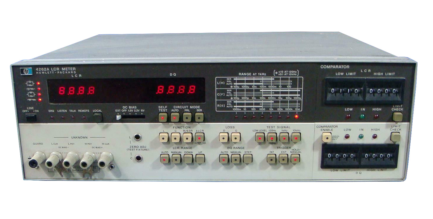 Image of Keysight 4262A Digital LCR Meter Image of Keysight 4262A Digital LCR Meter