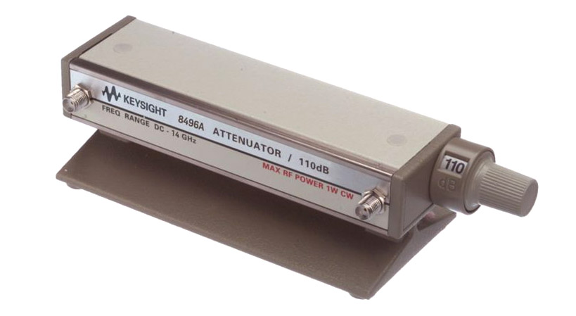 Image of Keysight 8496A Attenuator Coaxial Step Attenuator Type N female Connectors Image of Keysight 8496A Attenuator Coaxial Step Attenuator Type N female Connectors