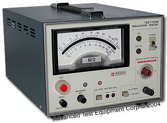 Image of Kikusui TOS7100M Insulation Resistance Tester