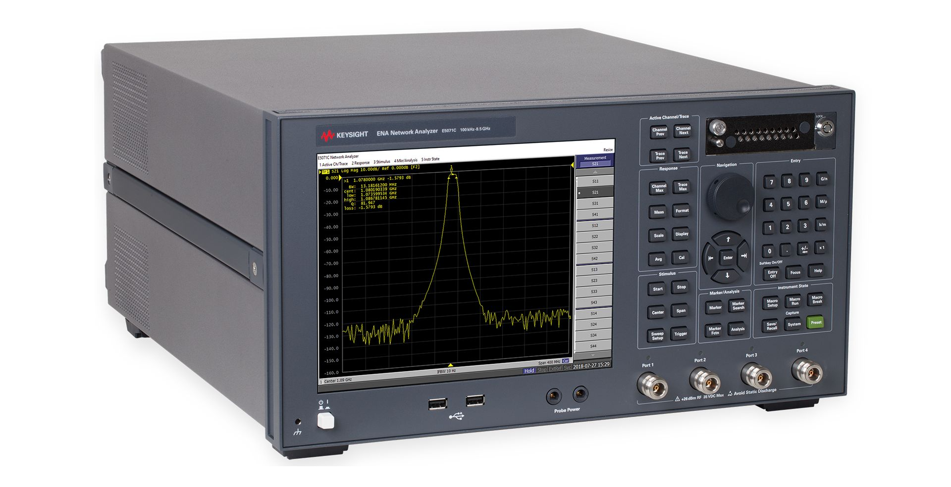 Image of Keysight E5071C ENA Vector Network Analyzer