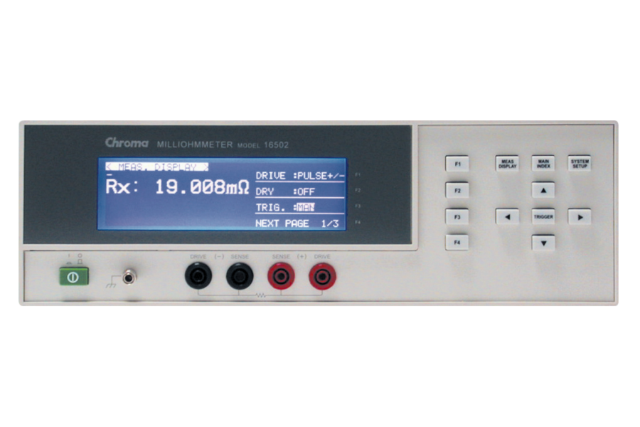 Chroma 16502 Milliohm Meter