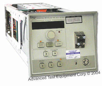 Image of Keysight 83572A Sweeper Plug in Image of Keysight 83572A Sweeper Plug in