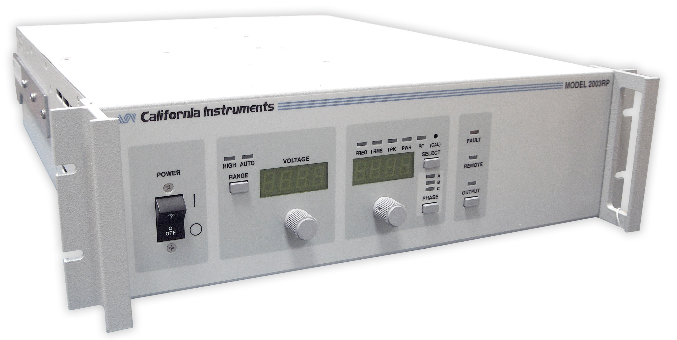 Image of CA Instruments 2003RP Programmable AC Power Source Image of CA Instruments 2003RP Programmable AC Power Source