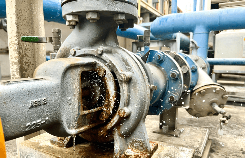 Big Pipe Leak