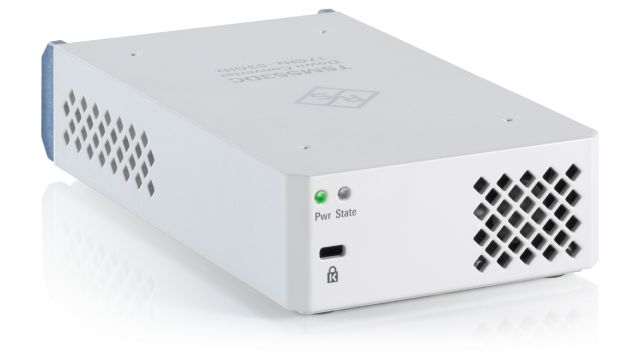 A 3/4 view of the Rohde & Schwarz TSMA