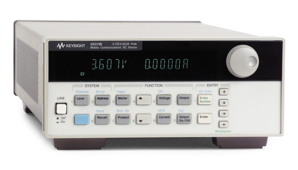 Image of Keysight 66311B Mobile Communications DC Power  Source