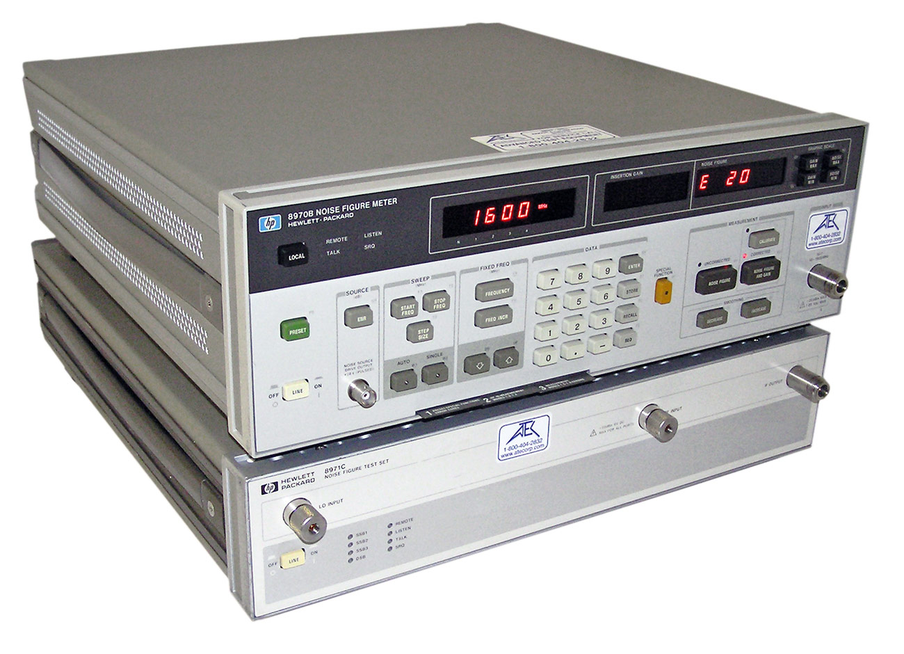 Image of Keysight 8971C Noise Figure Test Set, 10 MHz - 26.5 GHz Image of Keysight 8971C Noise Figure Test Set, 10 MHz - 26.5 GHz