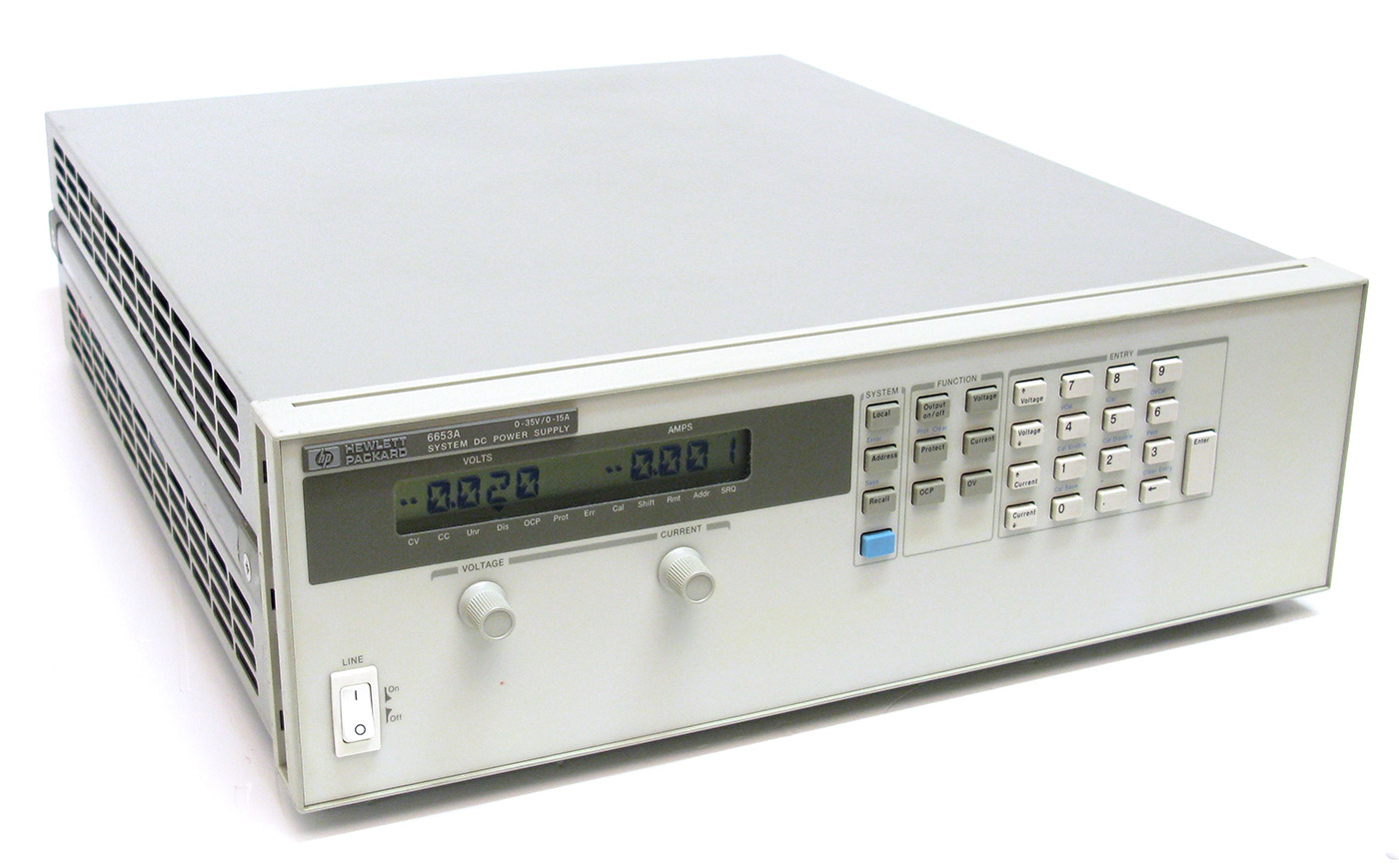 Image of Keysight 6653A 500 Watt, DC Power Supply 35V, 15A