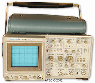 Image of Tektronix 2467B Analog Oscilloscope 400 MHz