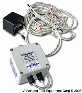 Image of Omega HX93V Relative Humidity/Temperature Transmitter