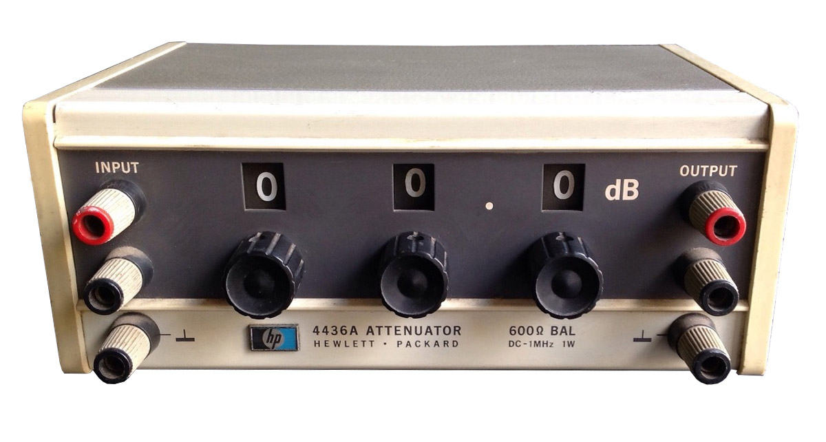 Image of Keysight 4436A Attenuator, DC - 1.5 MHz Image of Keysight 4436A Attenuator, DC - 1.5 MHz