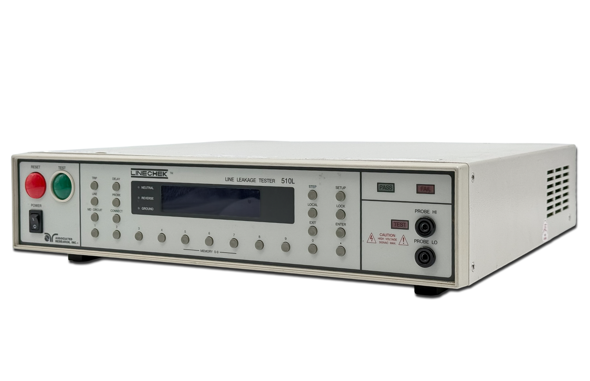 Associated Research 510L LineChek Line Leakage Tester Associated Research 510L LineChek Line Leakage Tester