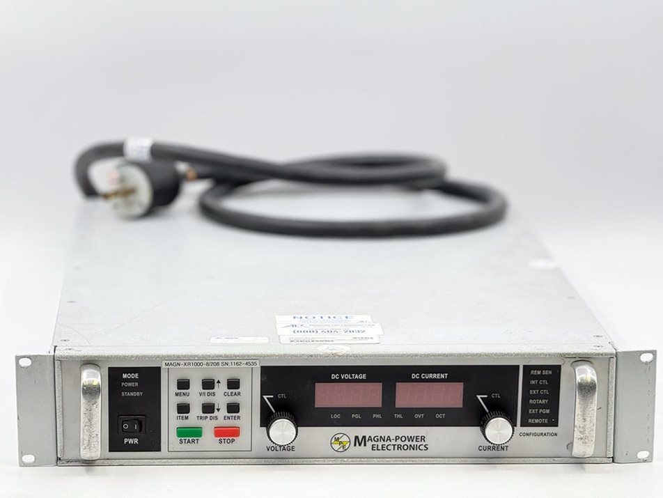 Image of Magna-Power XR1000-8/208 DC Power Supply