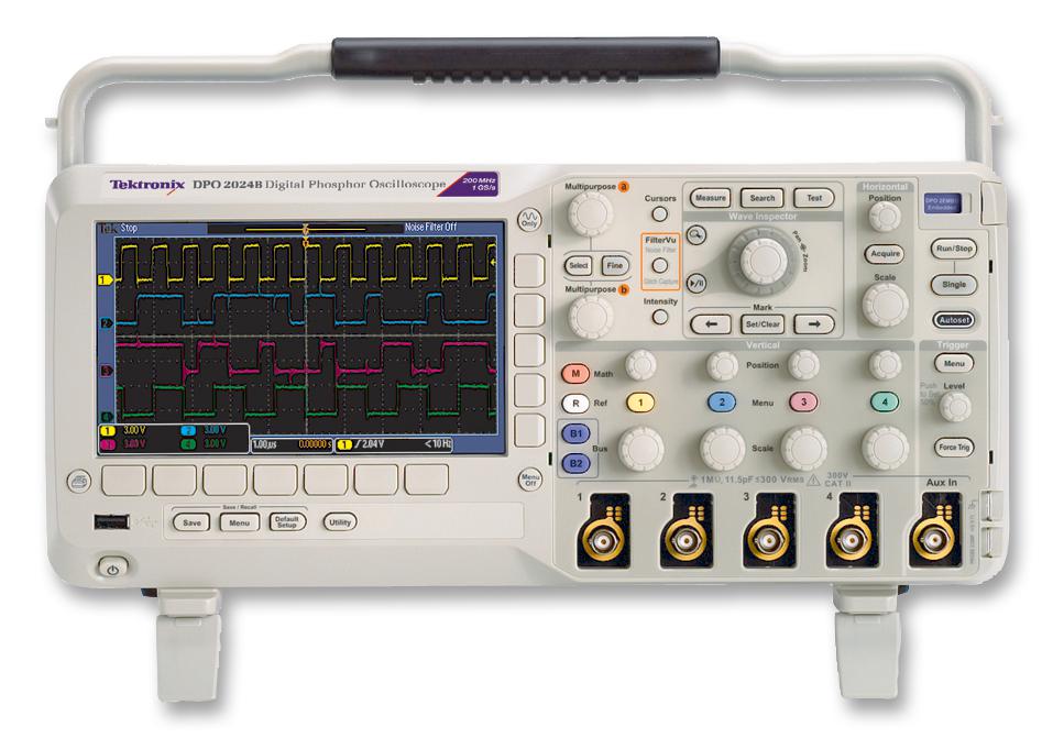 Image of Tektronix DPO2024B Digital Phosphor Oscilloscope